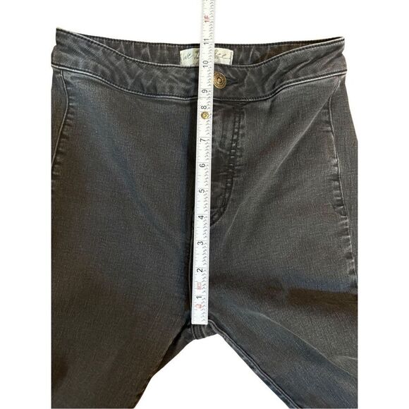 Free People We The Free Just Float On Flare Black Jeans Sz 26 short - Picture 7 of 10